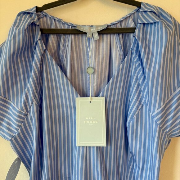 Hill House Home The Claudine Dress - Blue Stripe Size MBlue Stripe / M - Picture 5 of 5